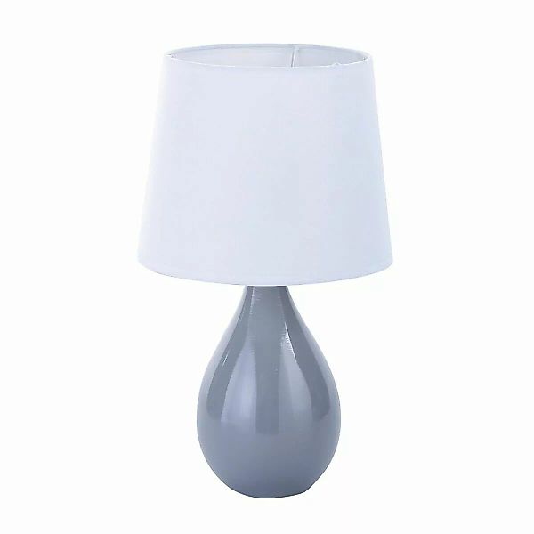 Tischlampe Versa Cozy Grau Aus Keramik (20 X 35 X 20 Cm) günstig online kaufen