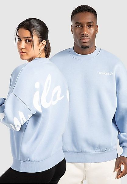 Smilodox Sweatshirt Liquid Brail Oversize günstig online kaufen