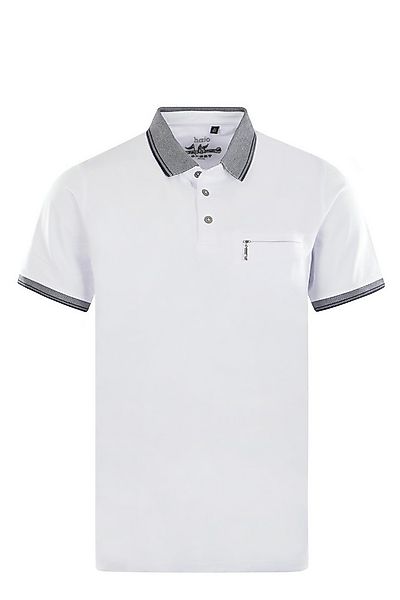 Hajo Poloshirt Piqué-Poloshirt mit Kontrastdetails günstig online kaufen