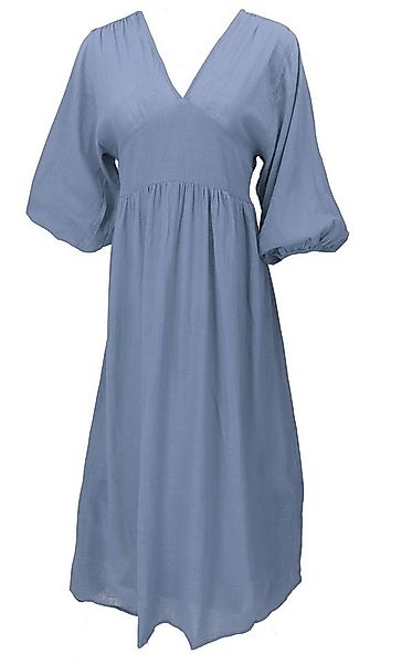Guru-Shop Midikleid Boho Sommerkleid, luftiges Langarm.. alternative Beklei günstig online kaufen