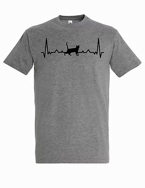 Youth Designz T-Shirt Heartbeat Hund Herren Shirt günstig online kaufen