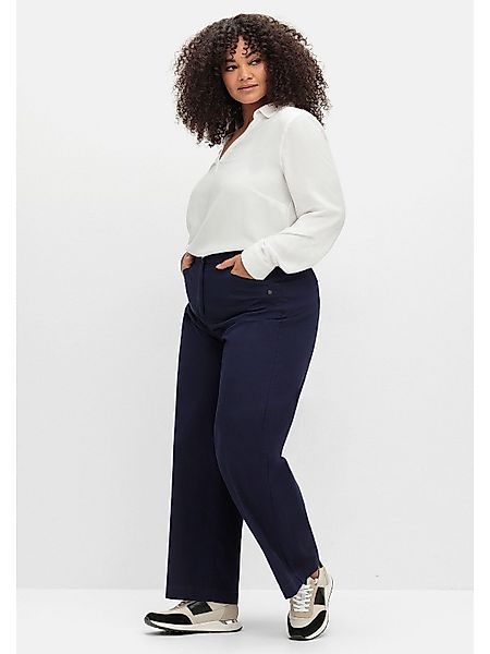 Sheego Stretch-Hose Große Größen im Chino-Stil, günstig online kaufen