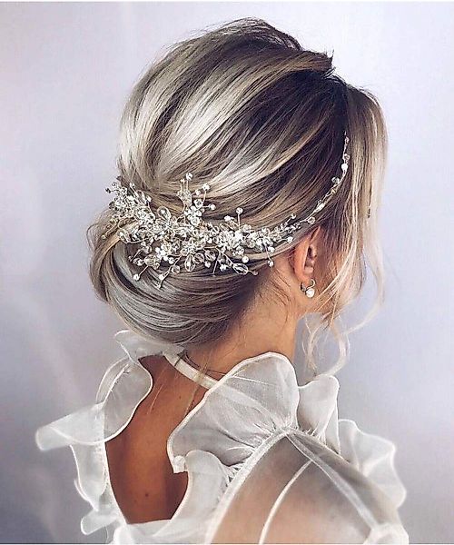 zggzerg Schmuck Etagere Kristall-Brautschmuck, Brautschmuck, Haarschmuck, günstig online kaufen