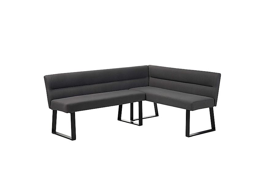OTTO home Essbank Ivanna, schwarzes Metallgestell, Webstoff Bezug, Breite 1 günstig online kaufen