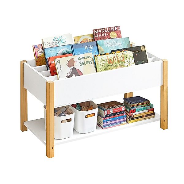 SoBuy Bücherregal KMB35, Kinderregal mit Ablagefächern günstig online kaufen