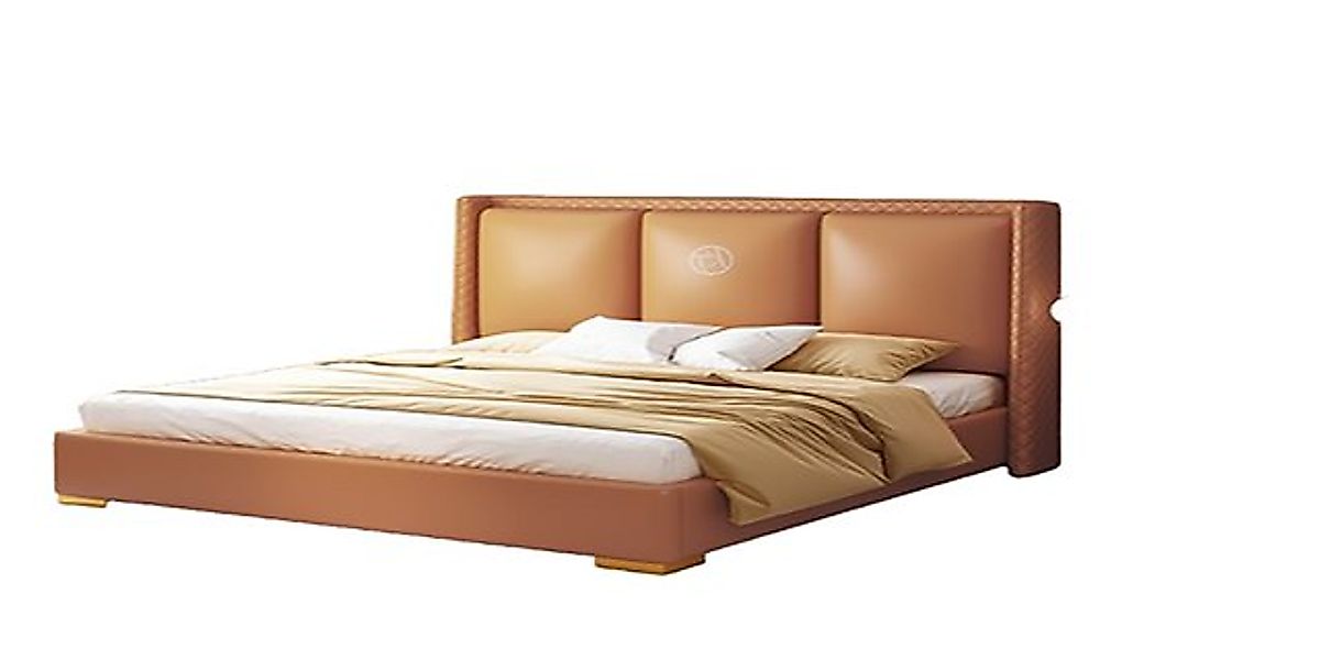 Xlmoebel Bett Neues luxuriöses orange Bettgestell im modernen Design (1-tlg günstig online kaufen