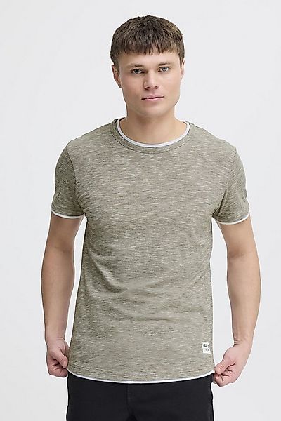 !Solid Rundhalsshirt SDRigos Kurzarmshirt mit farblich abgesetztem Kragen günstig online kaufen