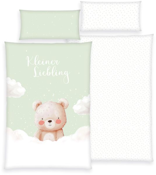 Lüttenhütt Kinderbettwäsche "Kleiner Liebling in Gr. 100x135 und 135x200 cm günstig online kaufen