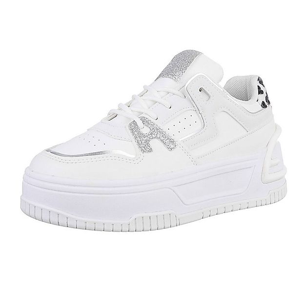 Ital-Design Damen Low-Top Freizeit Sneaker (88828478) Keilabsatz/Wedge Snea günstig online kaufen