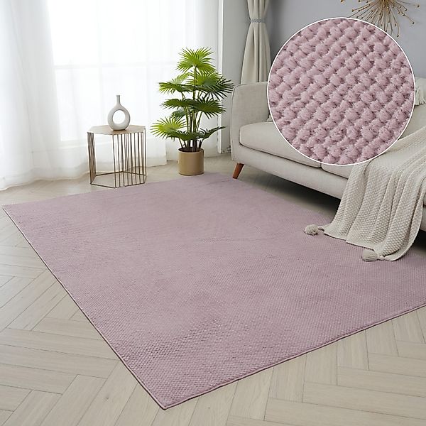 my home Fellteppich Valeria Rabbit mit günstig online kaufen