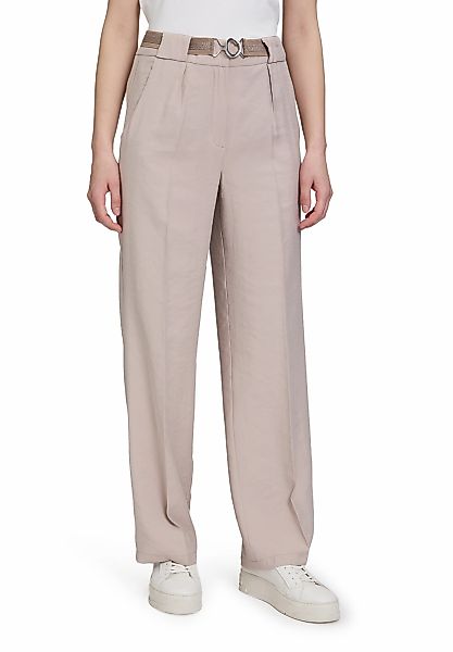 Betty Barclay Stoffhose "Betty Barclay Damen Stoffhose unifarben", Mit Gürt günstig online kaufen