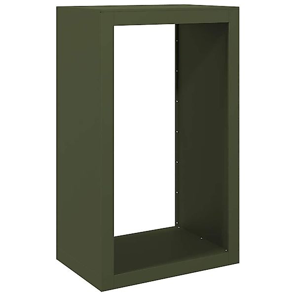 vidaXL Kaminholzregal Brennholzregal Grün 60x40x100 cm günstig online kaufen