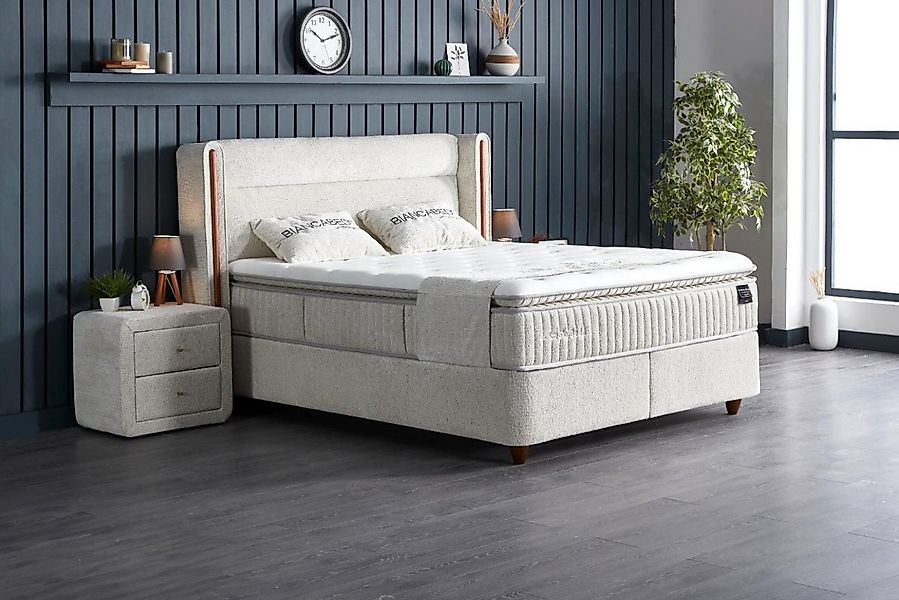 Pointhome Boxspringbett mit Bettkasten, Bett mit Matratze, Boxbett, 180x200 günstig online kaufen