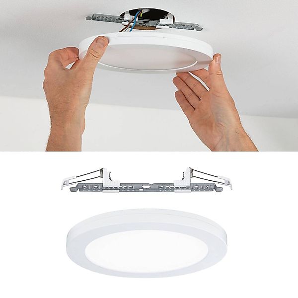 Paulmann Einbauleuchte LED Deckeneinbauleuchte in Weiß-matt günstig online kaufen