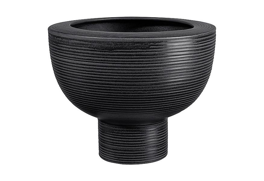 ASA SELECTION Übertopf MIDORO, H 24 cm, Schwarz, Steingut, (1 St) günstig online kaufen