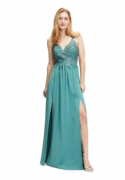 Vera Mont Abendkleid "Damen Abendkleid mit Spitze" Ohne Tasche Spitze günstig online kaufen