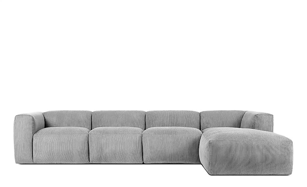 KONSIMO Ecksofa  Buffo ¦ grau ¦ Maße (cm): B: 365 H: 73 Polstermöbel > Sofa günstig online kaufen