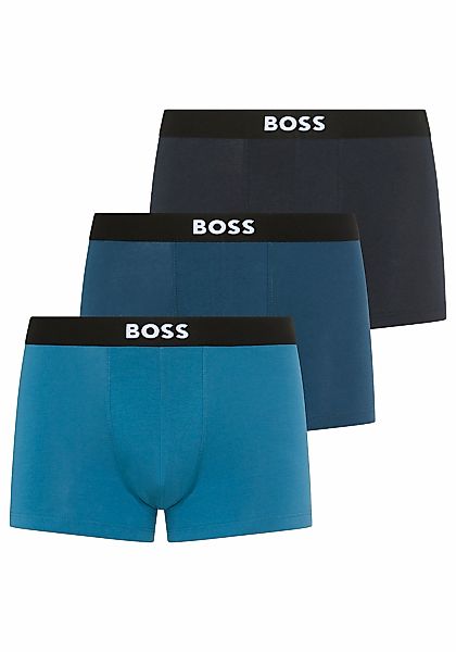 BOSS Trunk "3P Trunk BOSS ONE", mit unifarbenen Bund günstig online kaufen