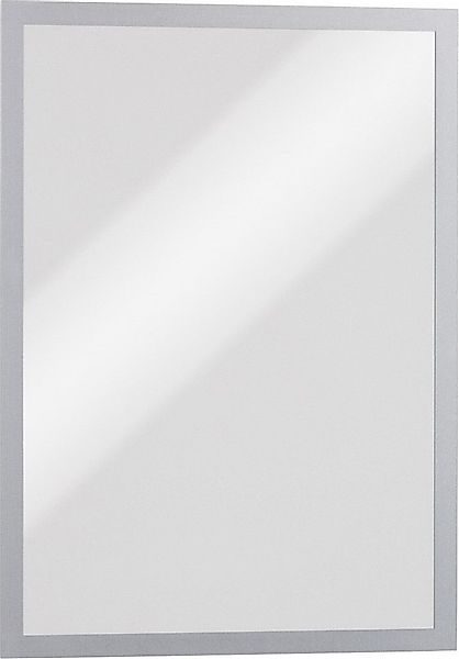 DURABLE Fächermappe Magnetrahmen Duraframe selbstklebend A5 metallic silber günstig online kaufen