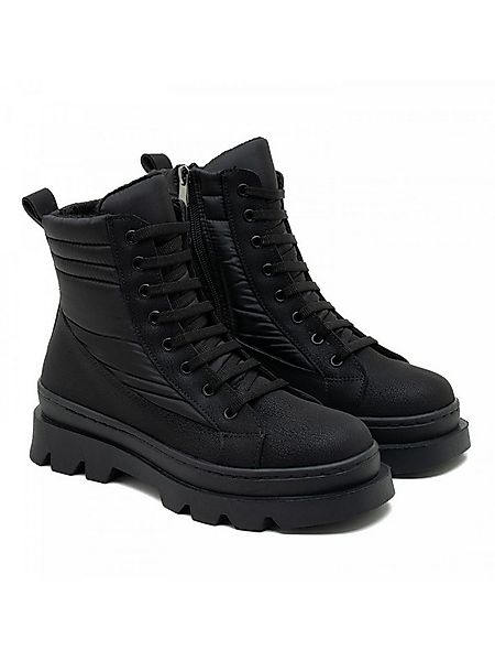 Desa Damen-Schnürstiefel aus Kunstleder – Warmes Futter, Kunststoffsohle St günstig online kaufen