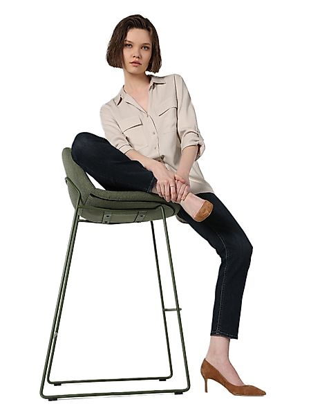 Colins Langarmhemd Longsleeve Damen Shirt, Langarmshirts günstig online kaufen
