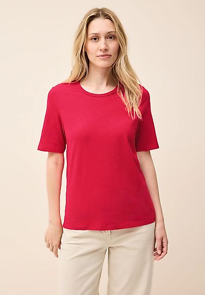 Cecil T-Shirt aus reiner Baumwolle günstig online kaufen