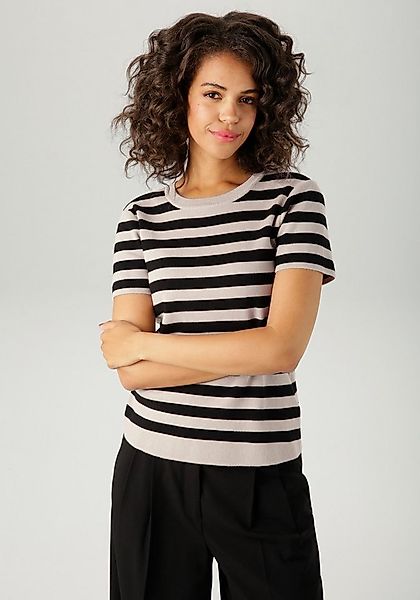 Aniston CASUAL Strickpullover im Streifen-Dessin günstig online kaufen