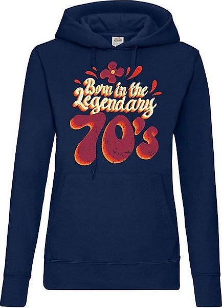 Youth Designz Kapuzenpullover "Born in the legendary 70s" Damen Hoodie Pull günstig online kaufen