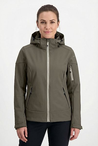Icepeak Softshelljacke BATHGATE sportlicher Stil, wasserabweisend, atmungsa günstig online kaufen
