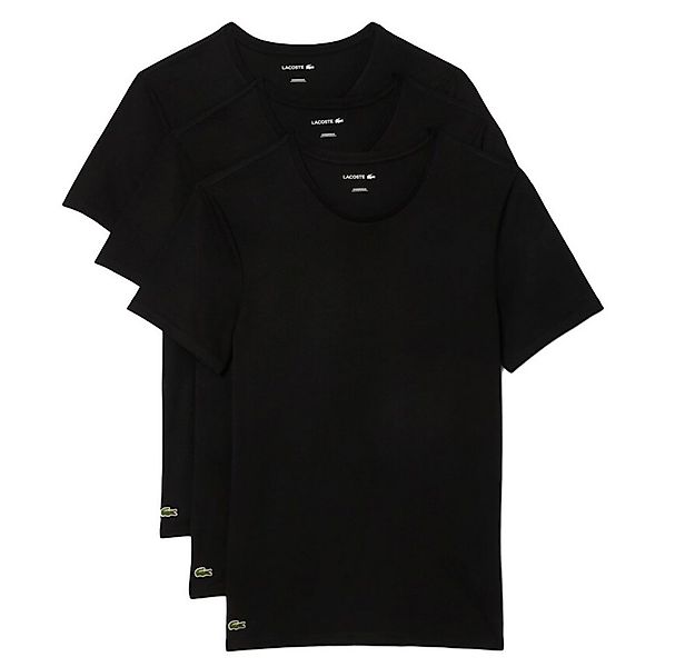 Lacoste Unterziehshirt Underwear Herren Shirts 3er Pack Rundhals Kurzarm Ba günstig online kaufen