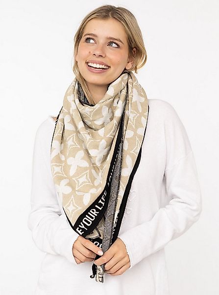 Zwillingsherz Dreieckstuch "Classy-ZH", Feinstrick, klassisches Muster, pos günstig online kaufen