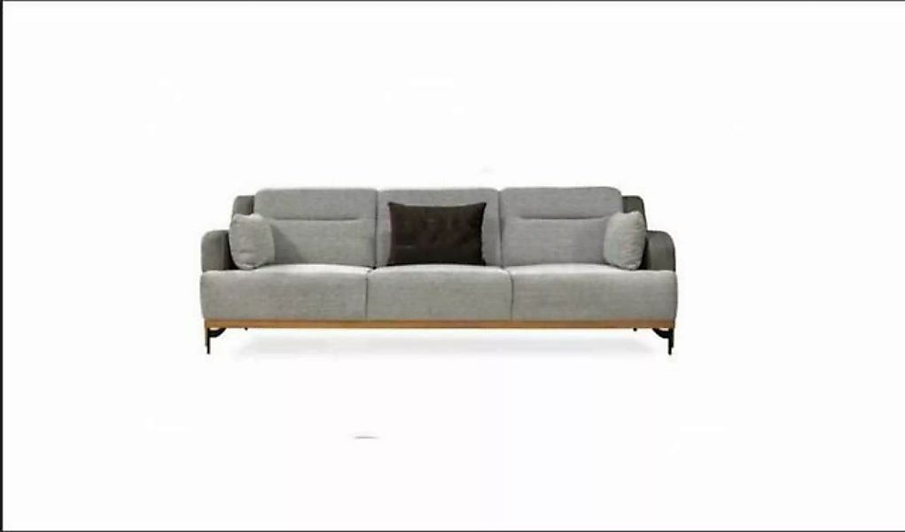 JVmoebel Sofa Sofa 3 Sitzer Design Sofas Polster Couchen Textil Relax Moder günstig online kaufen