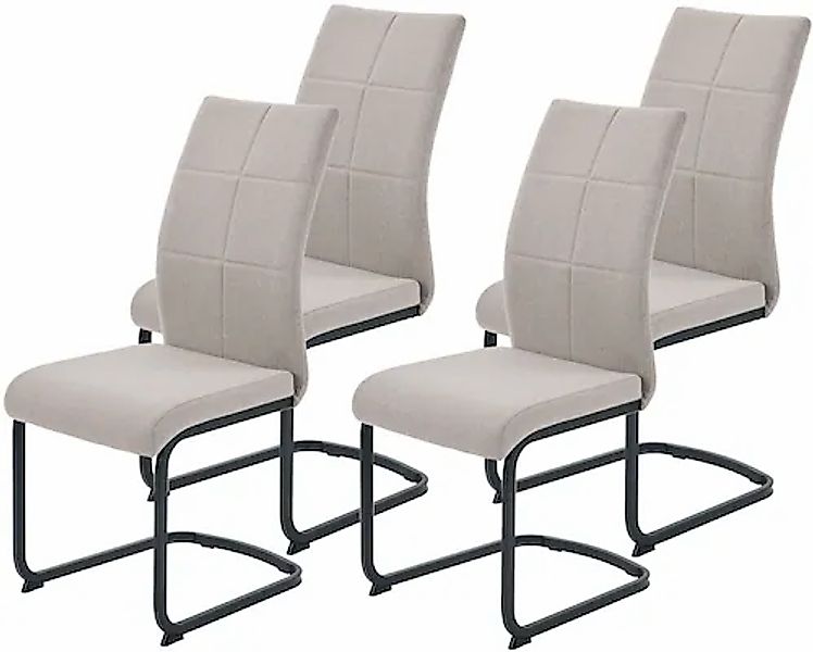 HELA Freischwinger »TURIN« (Set) 4 Stk.Freischwinger, Vierkantrohrgestell, günstig online kaufen