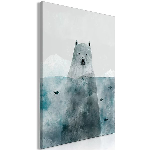 Wandbild - Polar Bear (1 Part) Vertical günstig online kaufen