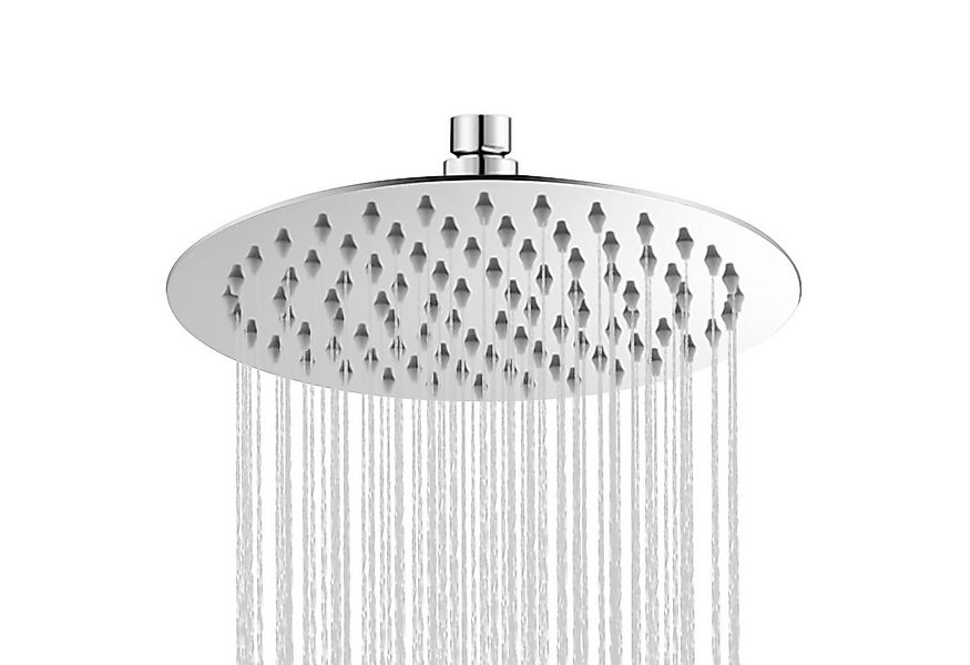 Clanmacy Kopfbrause Edelstahl Kopfbrause Duschkopf Regendusche 304 Regenbra günstig online kaufen