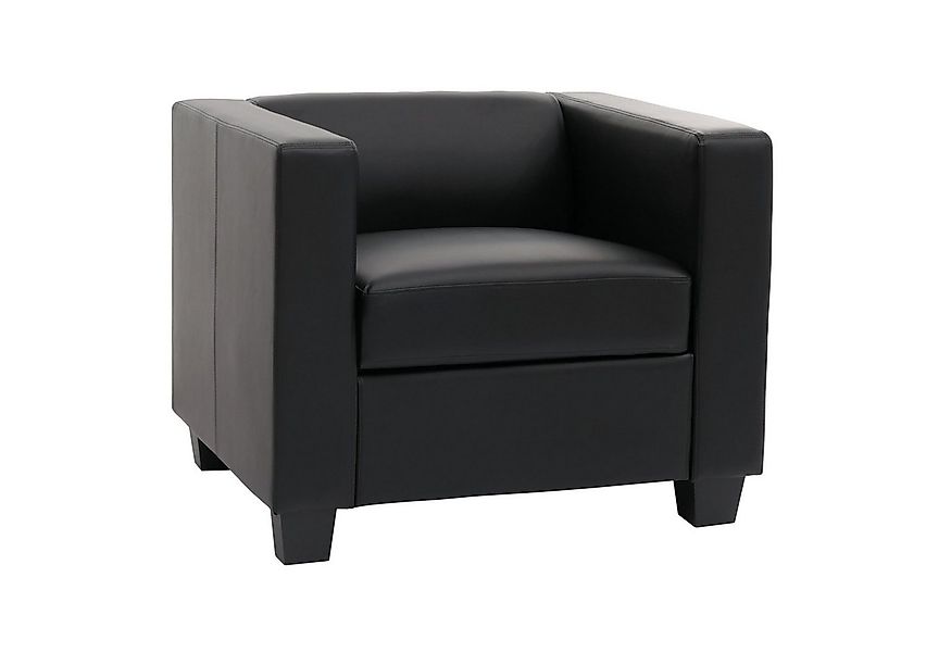 MCW Sessel Lille, Bequemes Polster, Lounge-Stil, Kunststofffüße, Hohe Stand günstig online kaufen