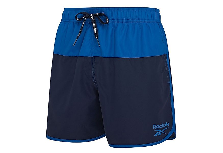 Reebok Badeshorts Troy (1-St) mit Kordelzug und elastischem Bund, mit Logo, günstig online kaufen