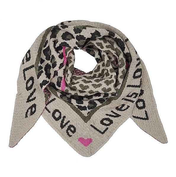 Cassandra Accessoires Dreieckstuch "Love", kuschelweich, mit Wolle günstig online kaufen