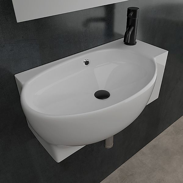 Alpenberger Waschbecken Oval - Waschtisch mit günstig online kaufen