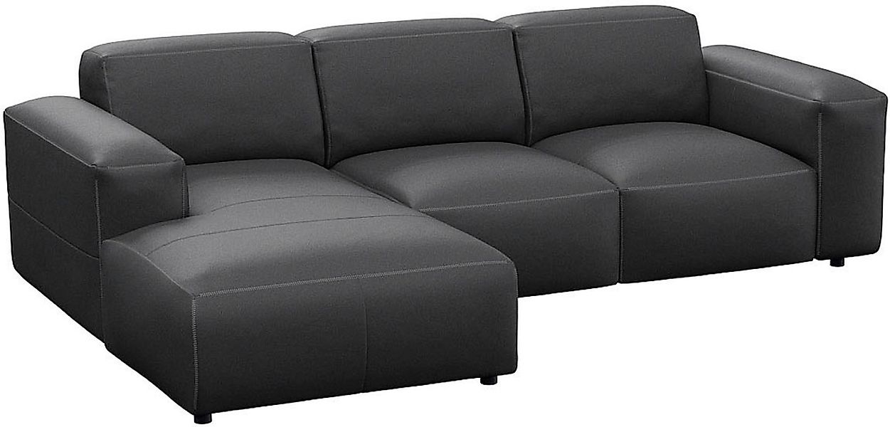 FLEXLUX Ecksofa »Lucera Chaislongue rechts oder links, L-Form, bequem«, mod günstig online kaufen