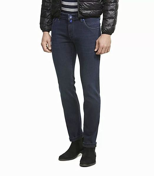 MEYER 5-Pocket-Jeans Five-Pocket-Jeans mit Rundbundverarbeitung günstig online kaufen