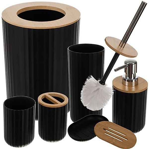 Ruhhy WC-Garnitur Badezimmer Zubehör, Badezimmer, (Spar-Set, günstig online kaufen