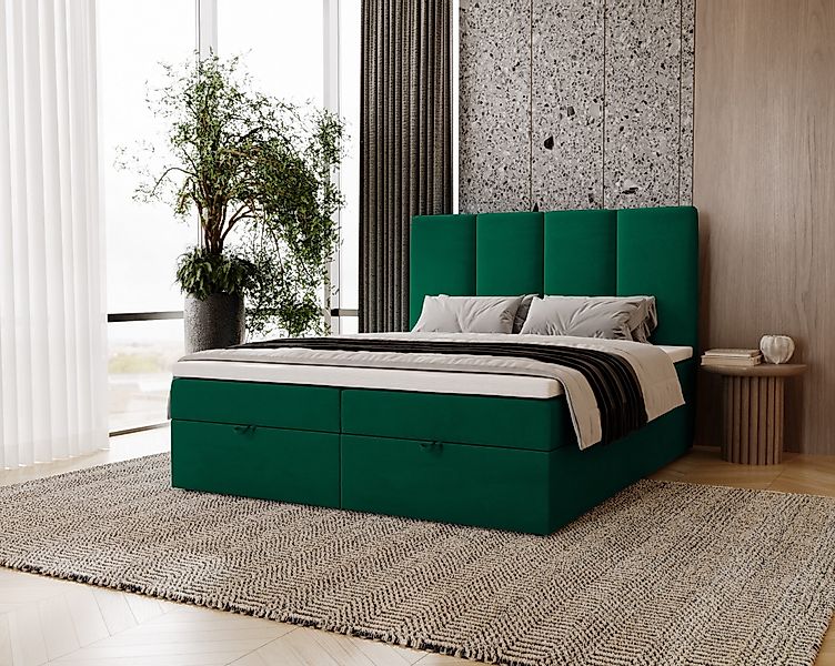 MARPUR Boxspringbett MALMO (Boxspringbett mit Bettkasten günstig online kaufen