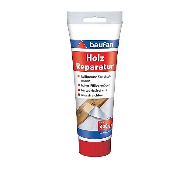 baufan® Spachtelmasse Holzreparatur Holzspachtel 400 g naturbraun, Zum Ausb günstig online kaufen