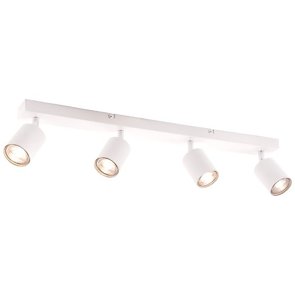 Brilliant LED-Deckenstrahler Taio 4-flammig Weiß 69,5 cm günstig online kaufen