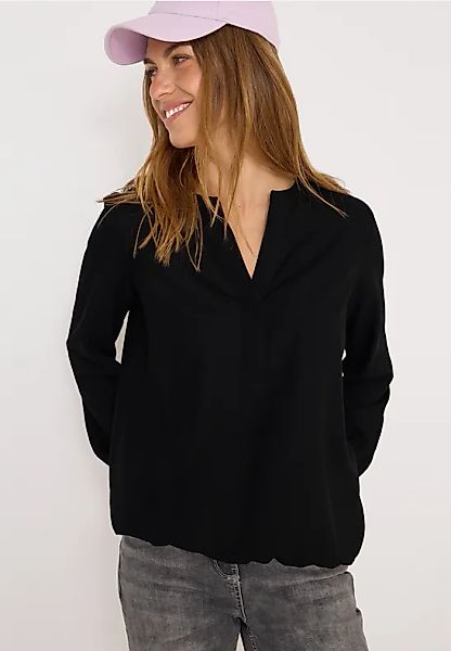 Split Neck Bluse günstig online kaufen