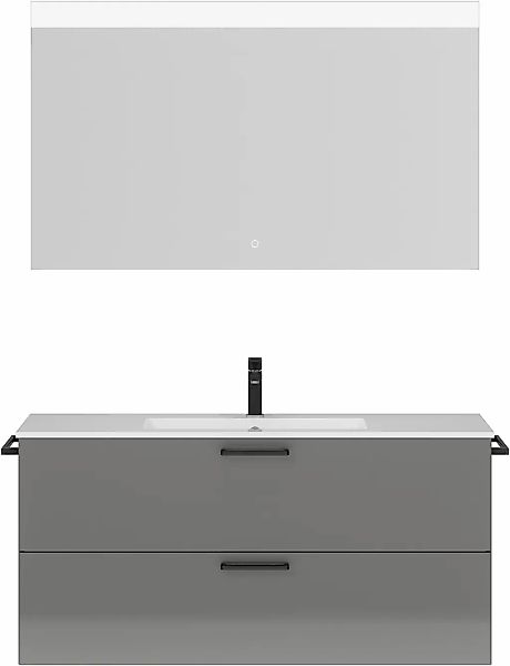 nobilia Badmöbel-Set "Tolvina" vormontiert, mit Soft-Close, 2 Stk. tlg. günstig online kaufen