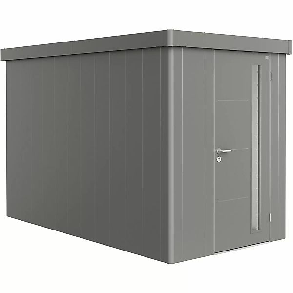 Biohort Gerätehaus Neo 4A Standardtüre Quarzgrau-Metallic günstig online kaufen