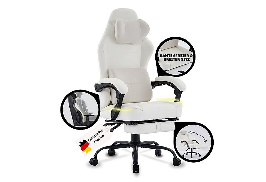 PixelPilot Gaming Chair Nebula, Atmungsaktiver Stoff, Ergonomisches Design günstig online kaufen