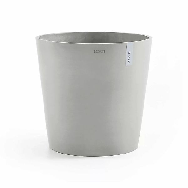 ECOPOTS Blumentopf AMSTERDAM White Grey, BxTxH: günstig online kaufen